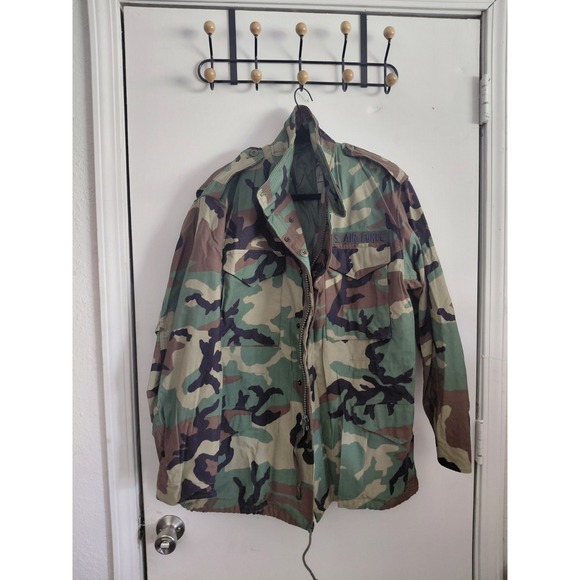 Other - US Military Woodland Camo BDU Field Jacket Medium Regular Military
